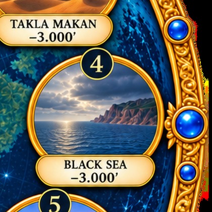 Black Sea — detail from the Natural Time Warp Wheel