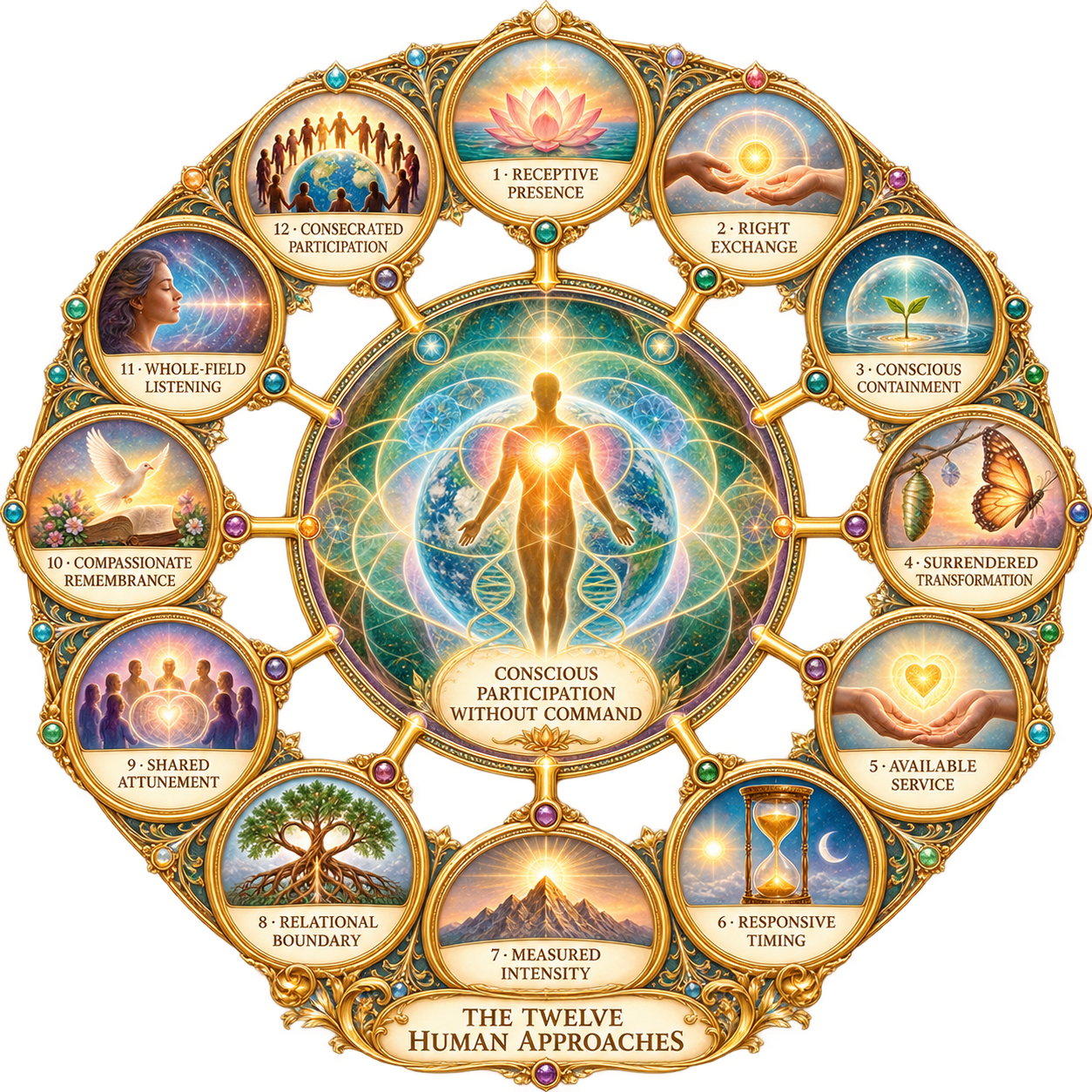 The Twelve Human Approaches